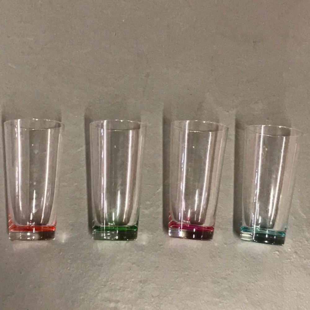 Set of 4 Kate Spade drinking glasses
